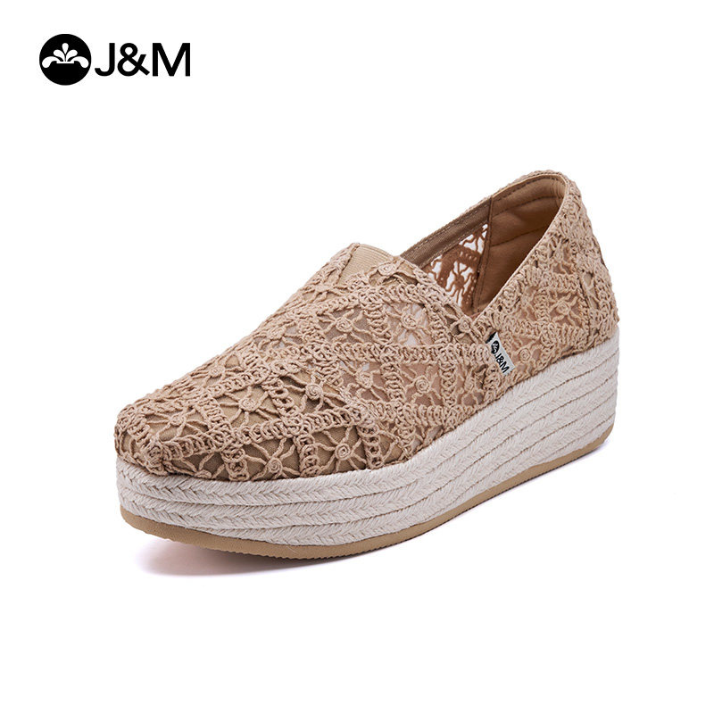 2026 J&M Women Wedges Fashion  – Wedge Espadrille Women recenzja i cena