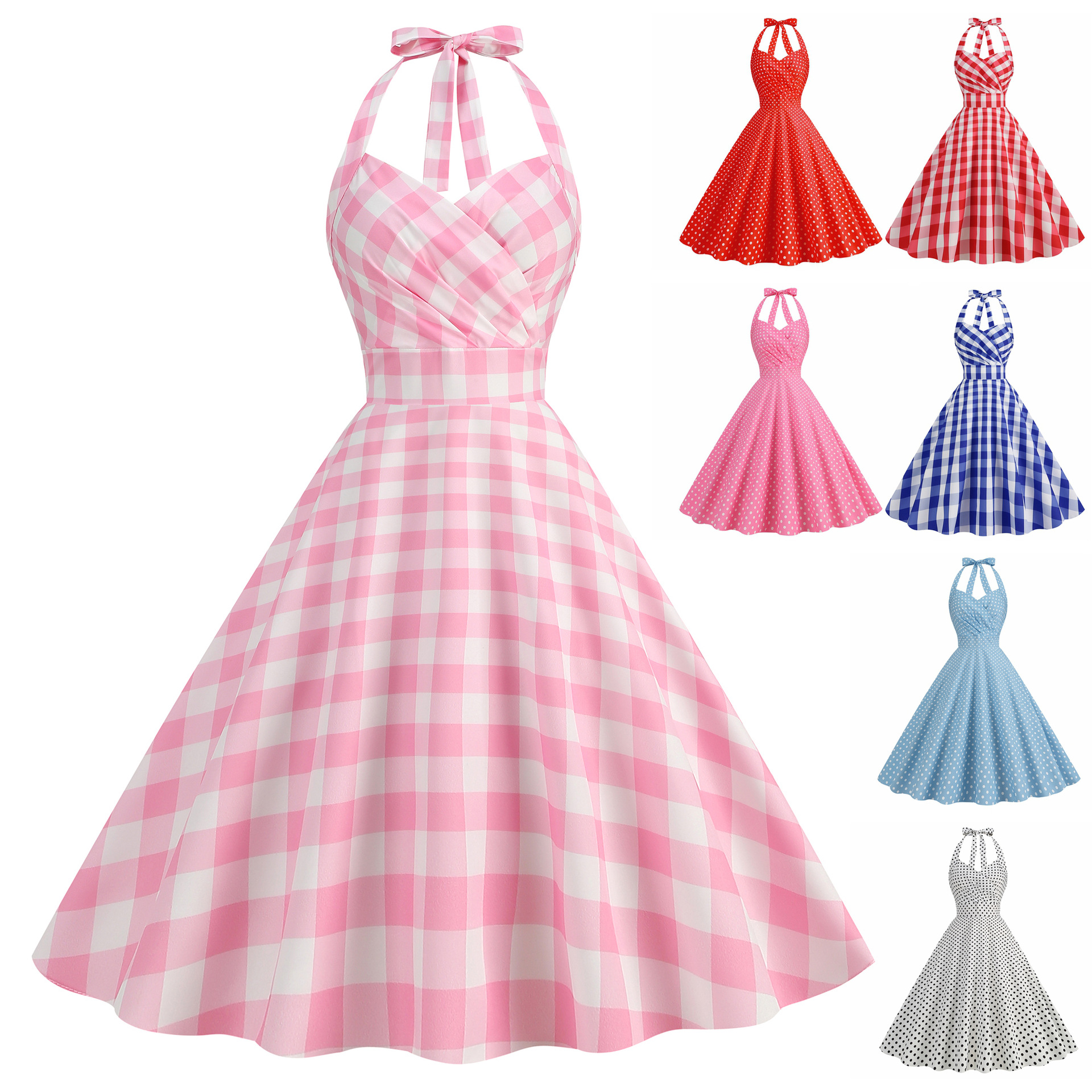 Sexy Vintage Women's Dress Han – Linen Dress Wrap recenzja i cena