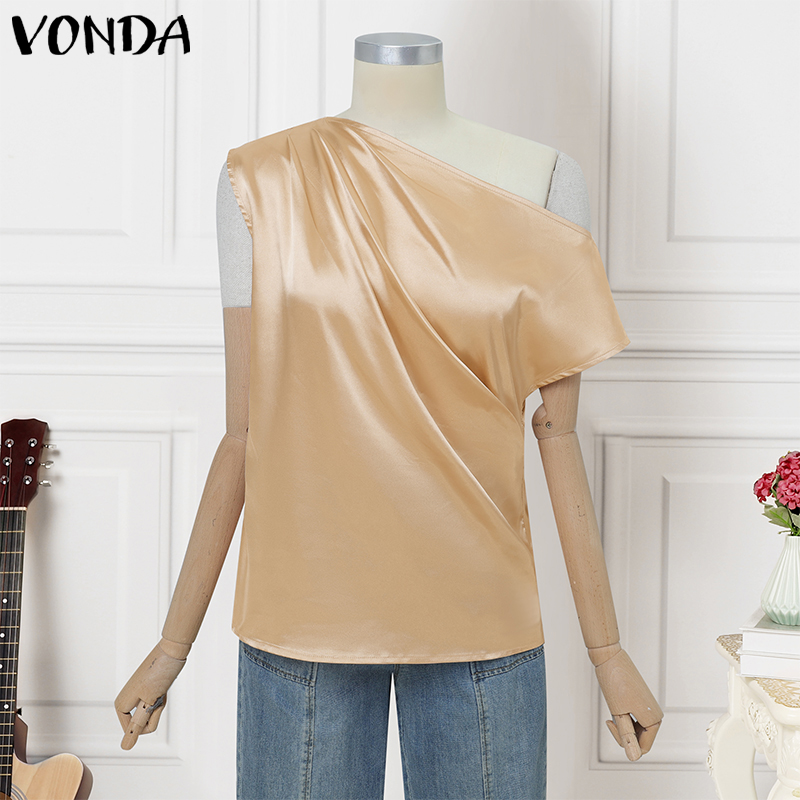 Plus Size 5XL VONDA Women Blou – Blouse Off Shoulder recenzja i cena