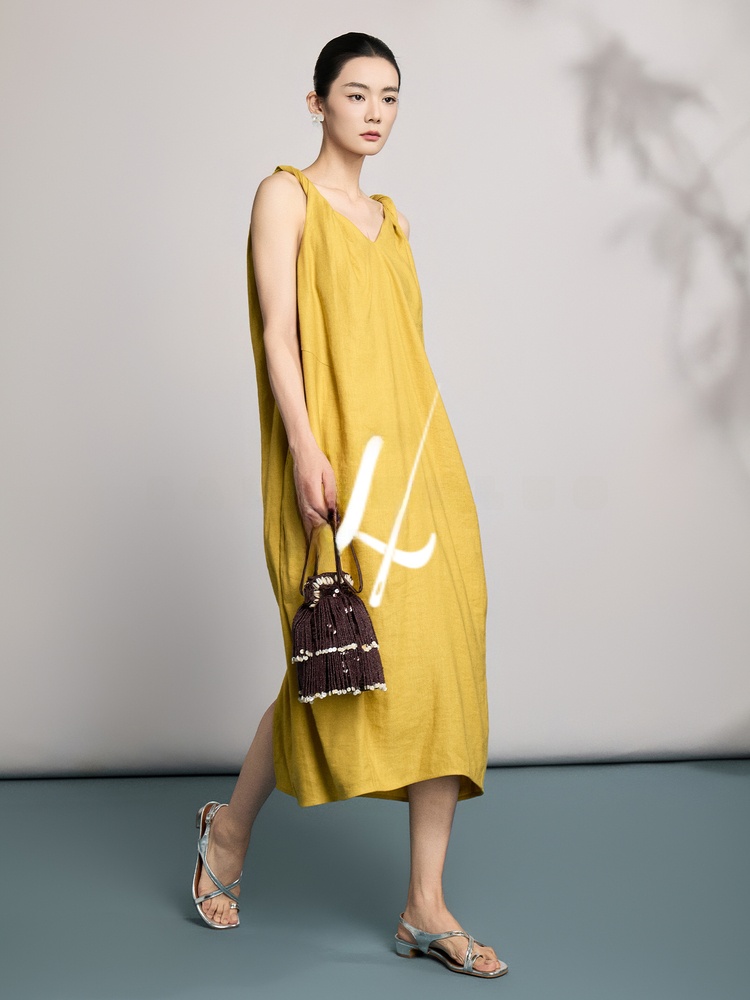 Natural Linen Summer New Style – Linen Dress Wrap recenzja i cena