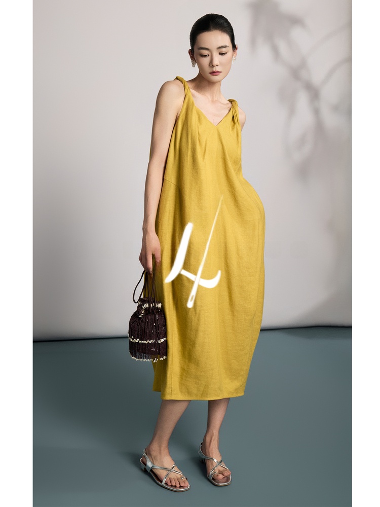 Natural Linen Summer New Style – Linen Dress Wrap recenzja i cena