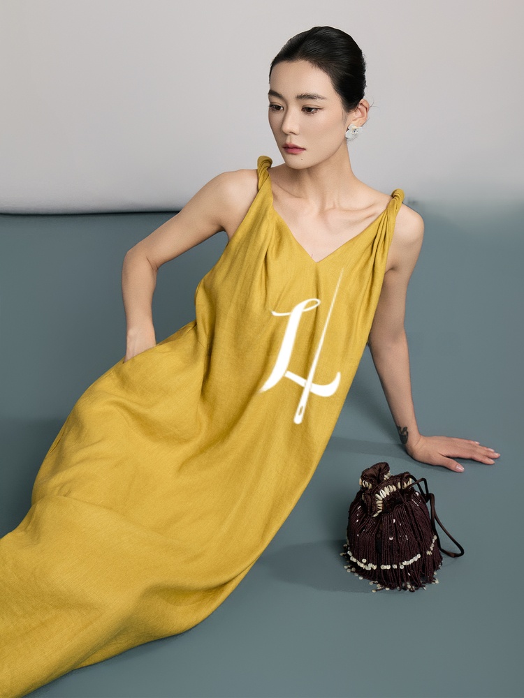 Natural Linen Summer New Style – Linen Dress Wrap recenzja i cena