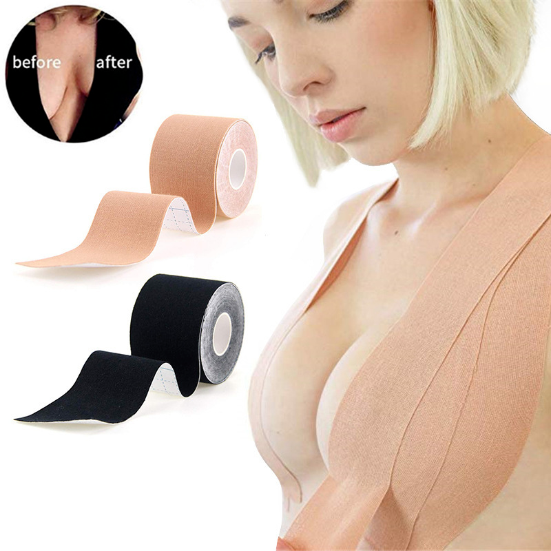 1Set Boob Tape Bras Women Adhe – Bralette Triangle Set recenzja i cena