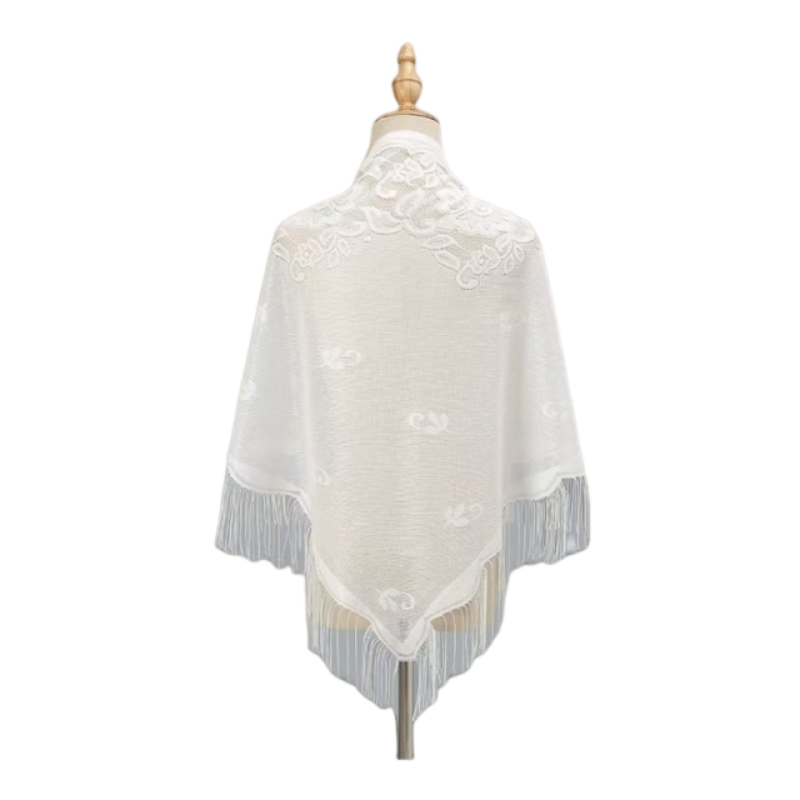 Floral Lace Shawl Wrap Women E – Kimono Sheer Floral recenzja i cena