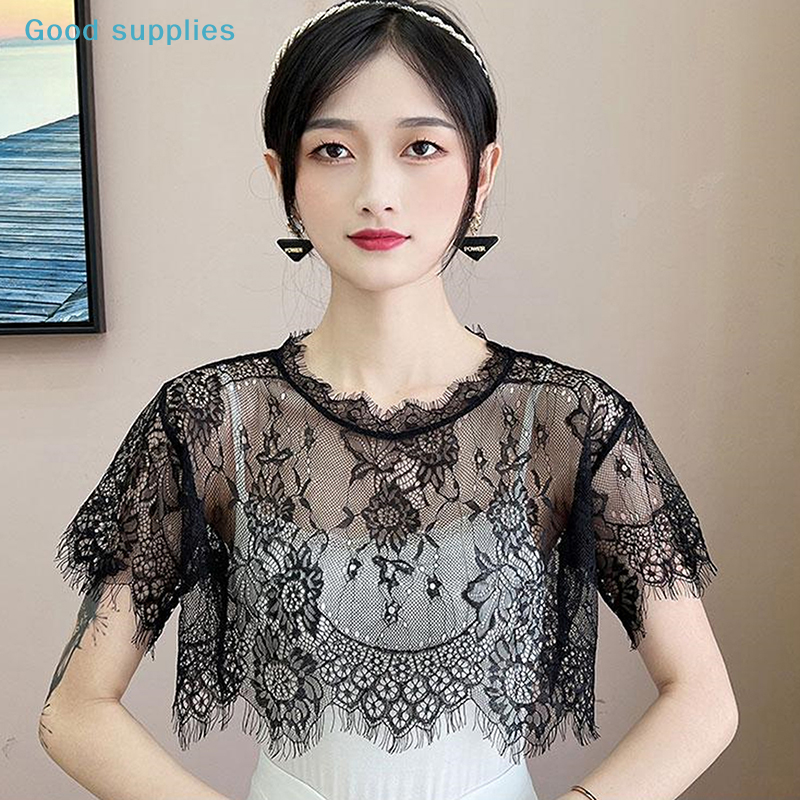 nimbleWomen Scarf Lace Lace Sh – Blouse Off Shoulder recenzja i cena