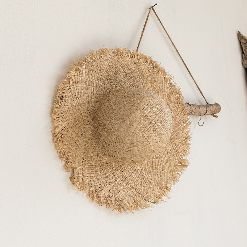 Women Raffia Straw Sun Hat Wid – Hat Floppy Wide recenzja i cena