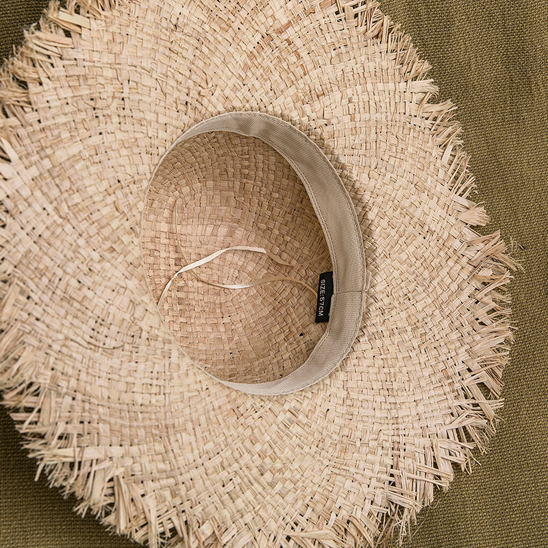 Women Raffia Straw Sun Hat Wid – Hat Floppy Wide recenzja i cena