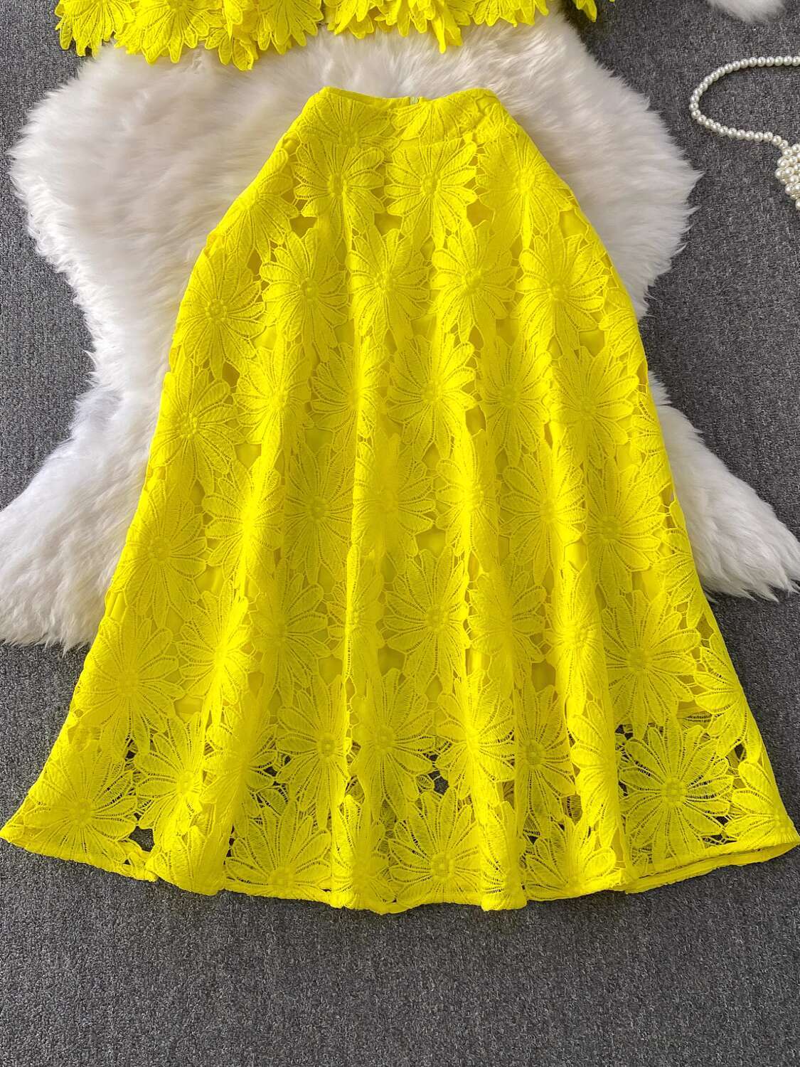 Elegant 2 Piece Set Women Summ – Crop Top Crochet recenzja i cena