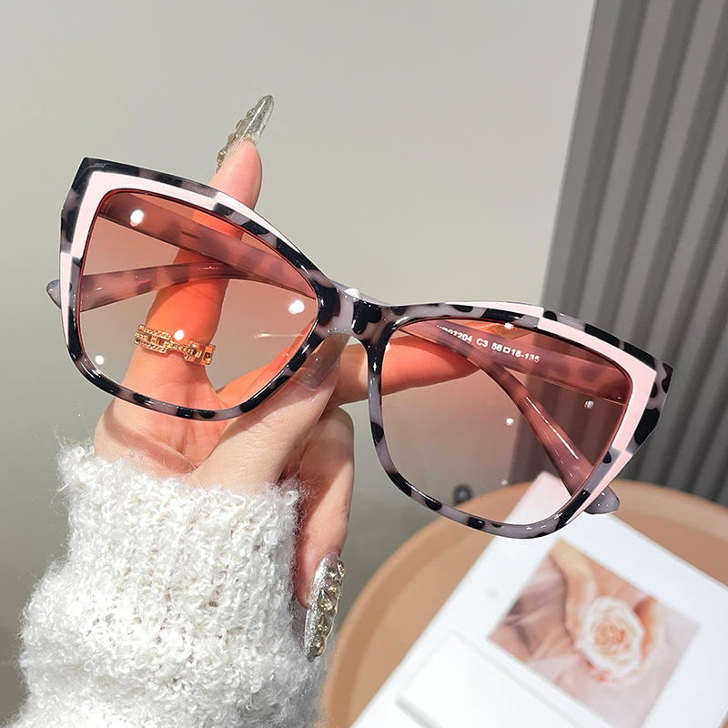 Women Color Block Cat Eye Eyeg – Sunglasses Cat Eye recenzja i cena
