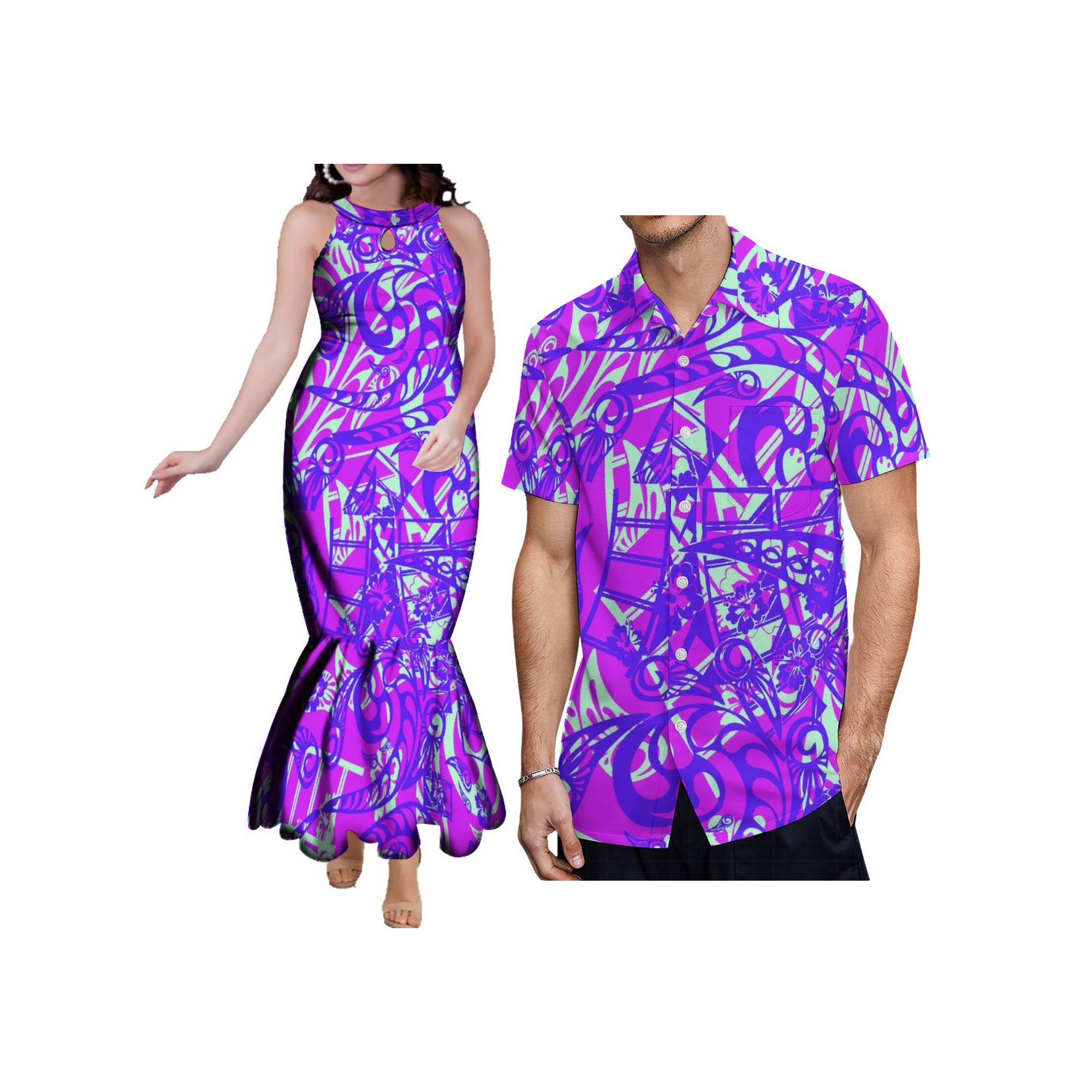 Customized Couples Clothes Big – Maxi Dress Halter recenzja i cena