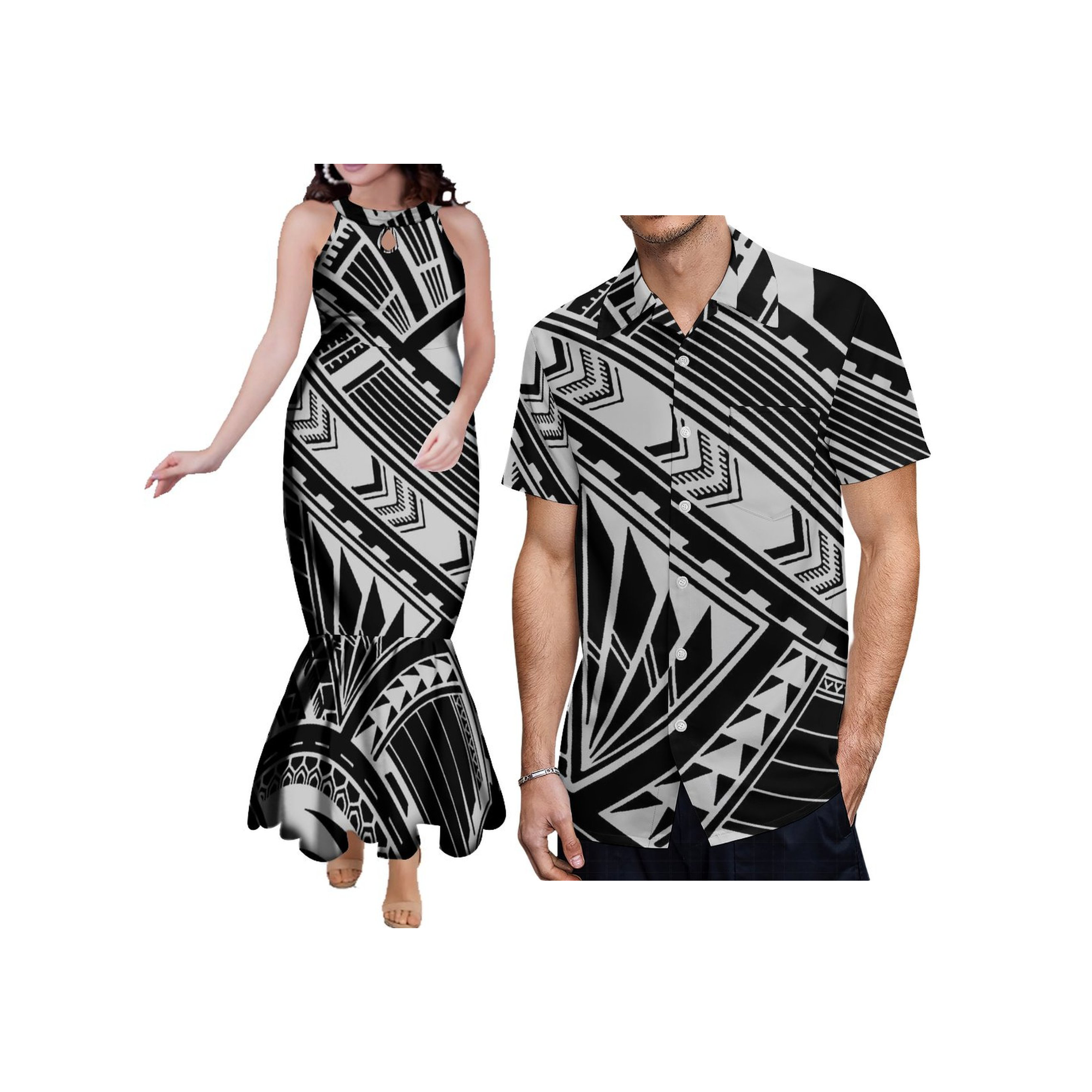 Customized Couples Clothes Big – Maxi Dress Halter recenzja i cena