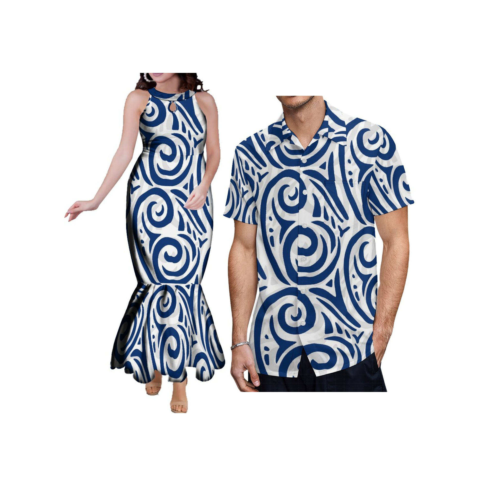 Customized Couples Clothes Big – Maxi Dress Halter recenzja i cena