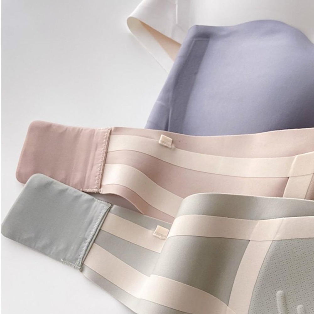 Solid Color Strapless Wrapped  – Bralette Triangle Set recenzja i cena