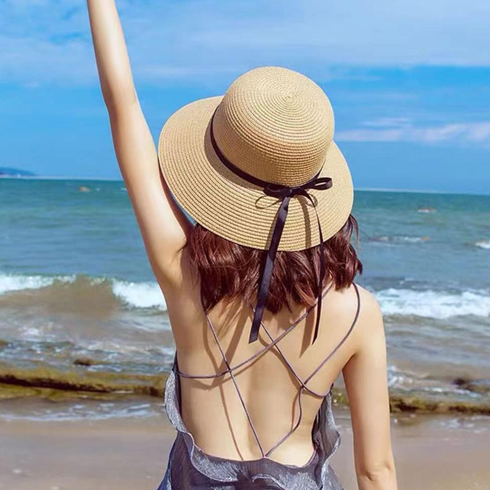 Summer Straw Hat Big Wide Brim – Hat Floppy Wide recenzja i cena