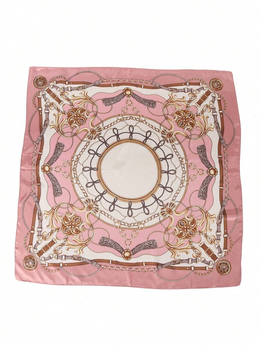 1pc Women's Light Pink Printed – Headband Summer Knit recenzja i cena
