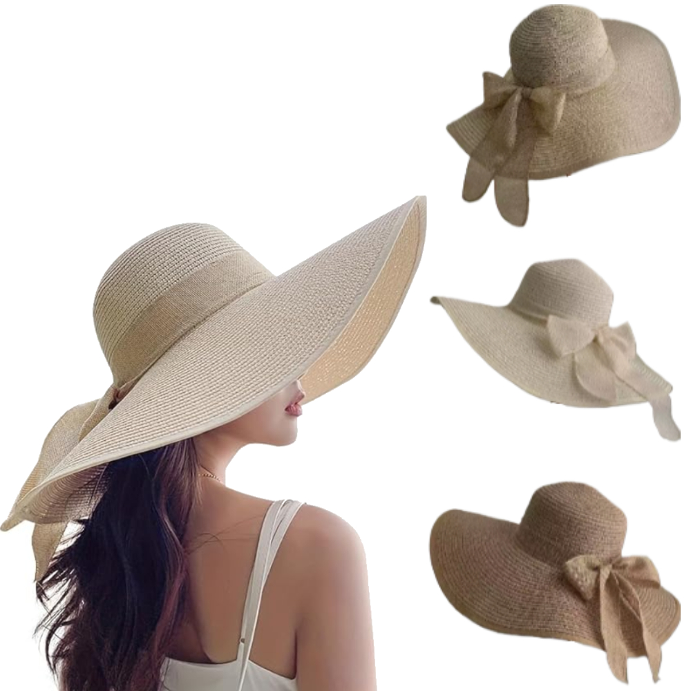 Women Summer Wide Brim Straw H – Hat Floppy Wide recenzja i cena
