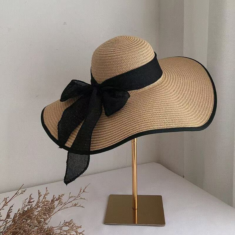 Women Summer Wide Brim Straw H – Hat Floppy Wide recenzja i cena