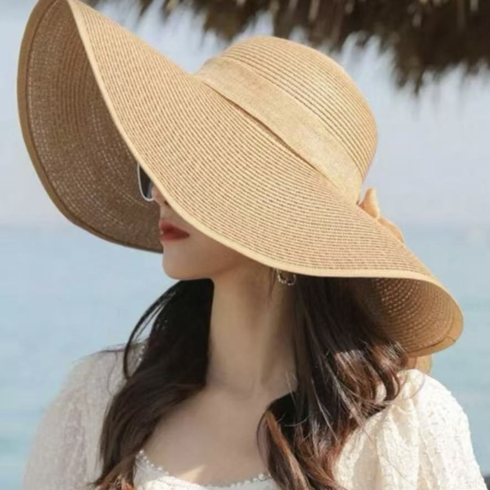 Women Summer Wide Brim Straw H – Hat Floppy Wide recenzja i cena