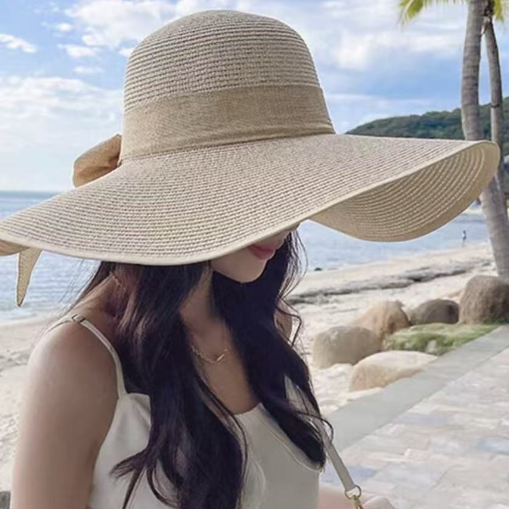 Women Summer Wide Brim Straw H – Hat Floppy Wide recenzja i cena