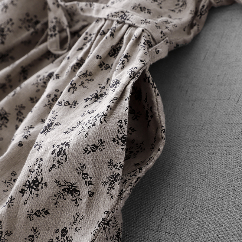 Summer Floral Cotton Linen Dr  – Midi Skirt Floral recenzja i cena