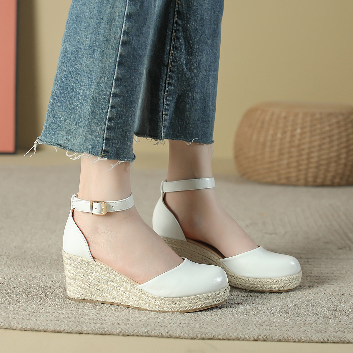 Women's Espadrille Wedge Sanda – Wedge Espadrille Women recenzja i cena
