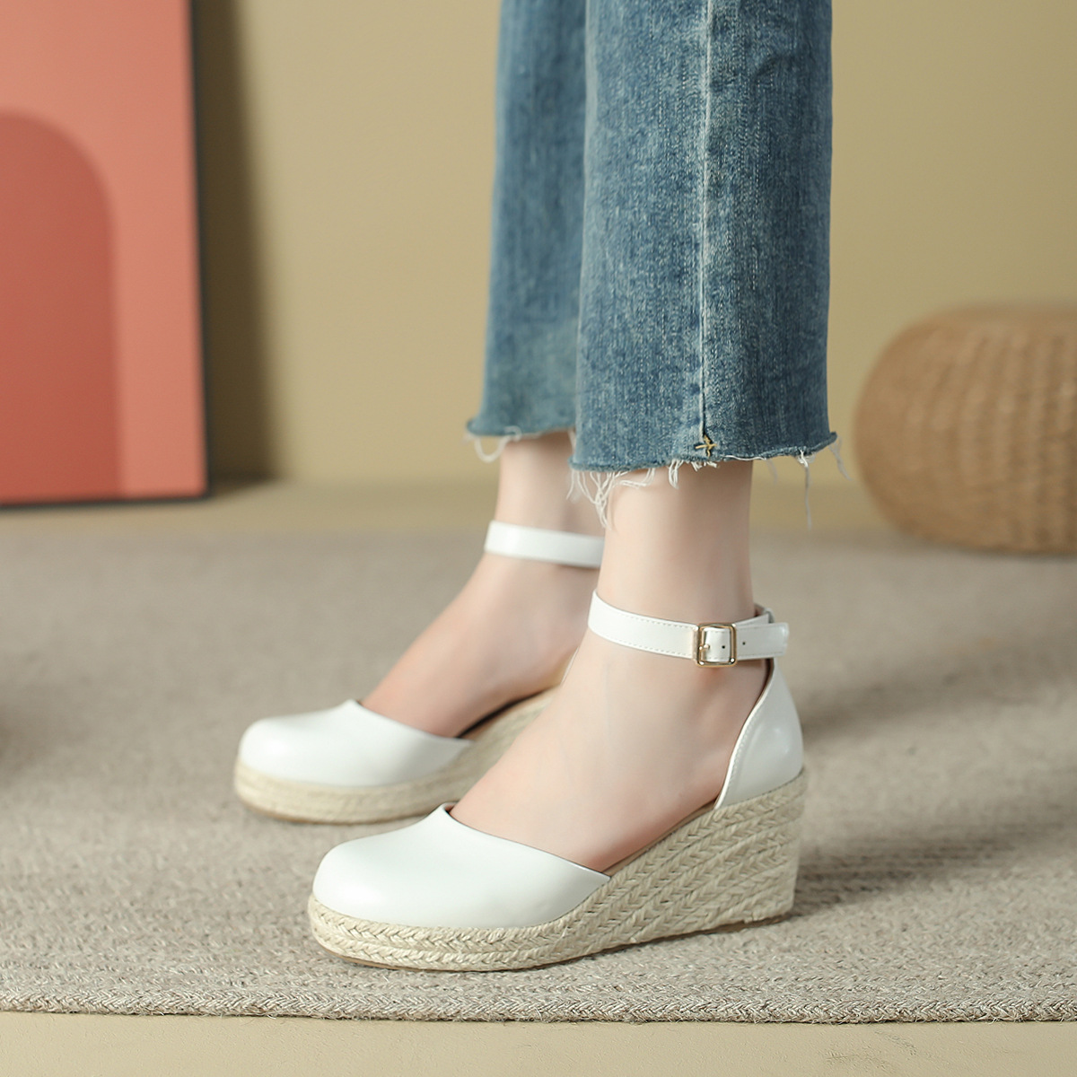 Women's Espadrille Wedge Sanda – Wedge Espadrille Women recenzja i cena