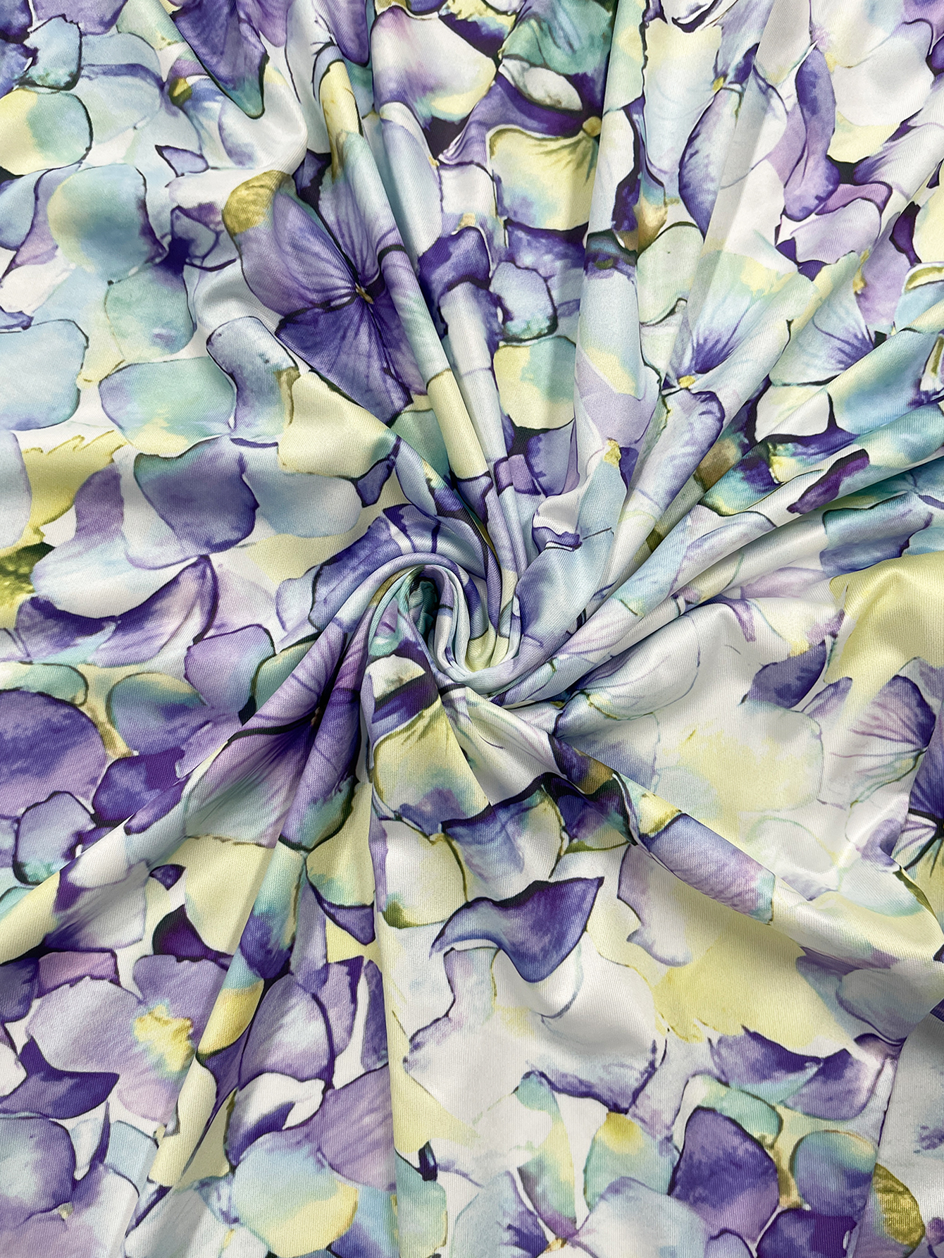 Plus Size Purple Yellow Floral – Midi Skirt Floral recenzja i cena