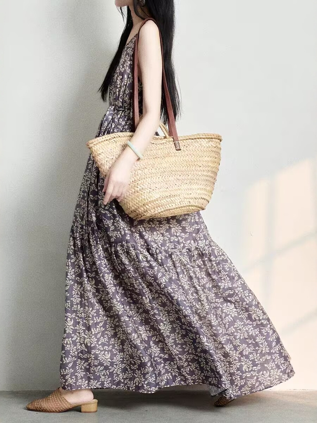 Elegant Japanese Style plus Si – Linen Dress Wrap recenzja i cena