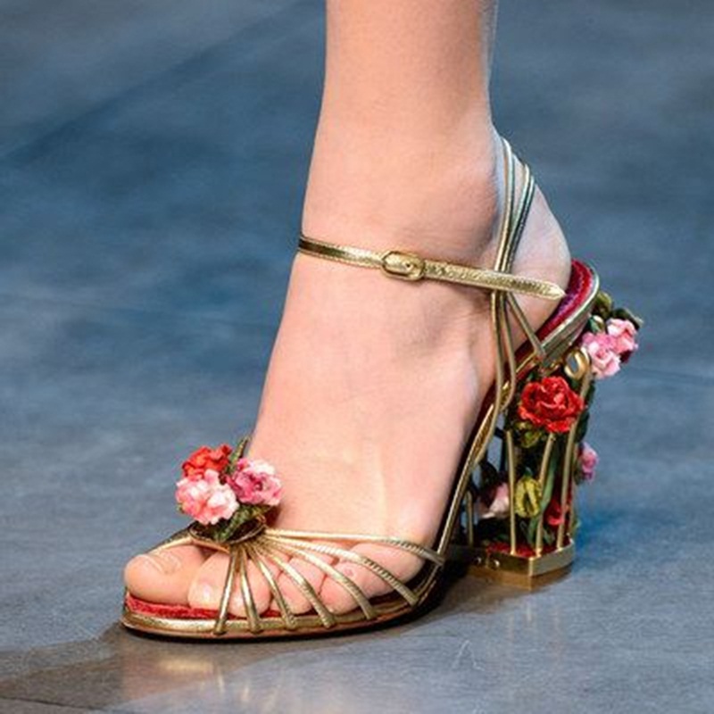 Luxury Bird Cage Women Sandals – Sandal Strappy Heeled recenzja i cena