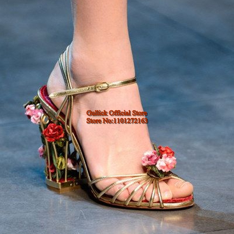 Luxury Bird Cage Women Sandals – Sandal Strappy Heeled recenzja i cena
