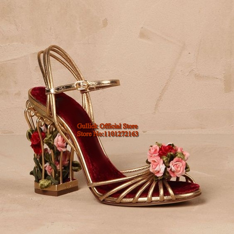 Luxury Bird Cage Women Sandals – Sandal Strappy Heeled recenzja i cena