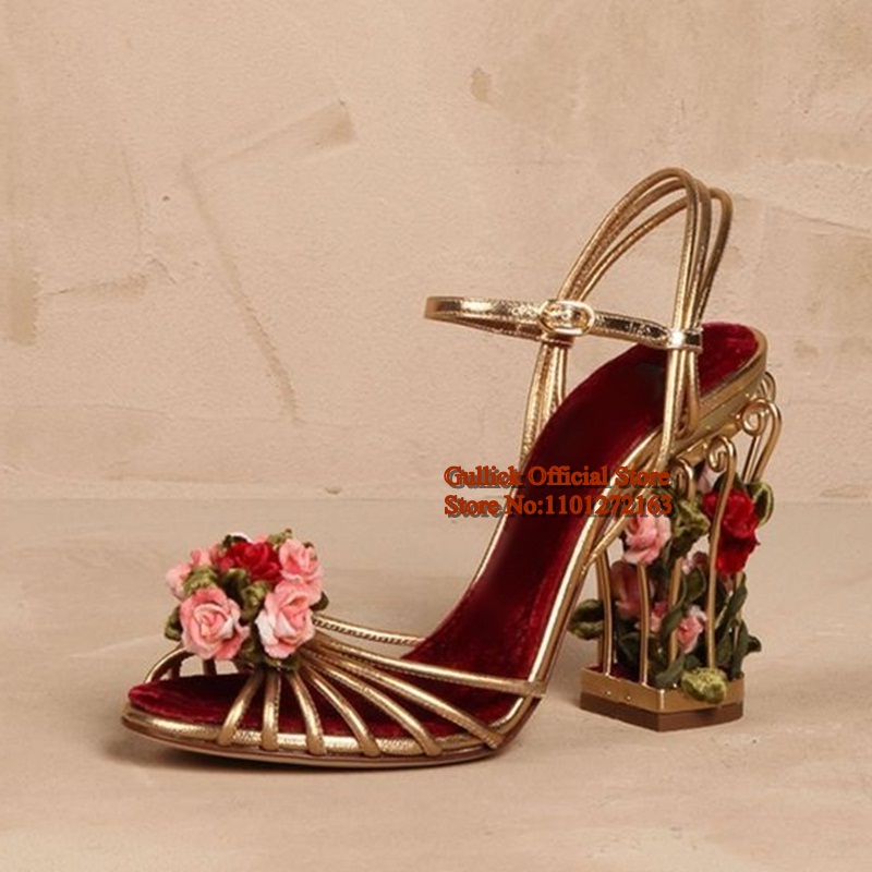 Luxury Bird Cage Women Sandals – Sandal Strappy Heeled recenzja i cena