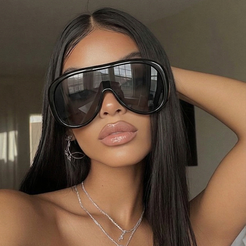 Oversized One Piece Large Fram – Sunglasses Cat Eye recenzja i cena