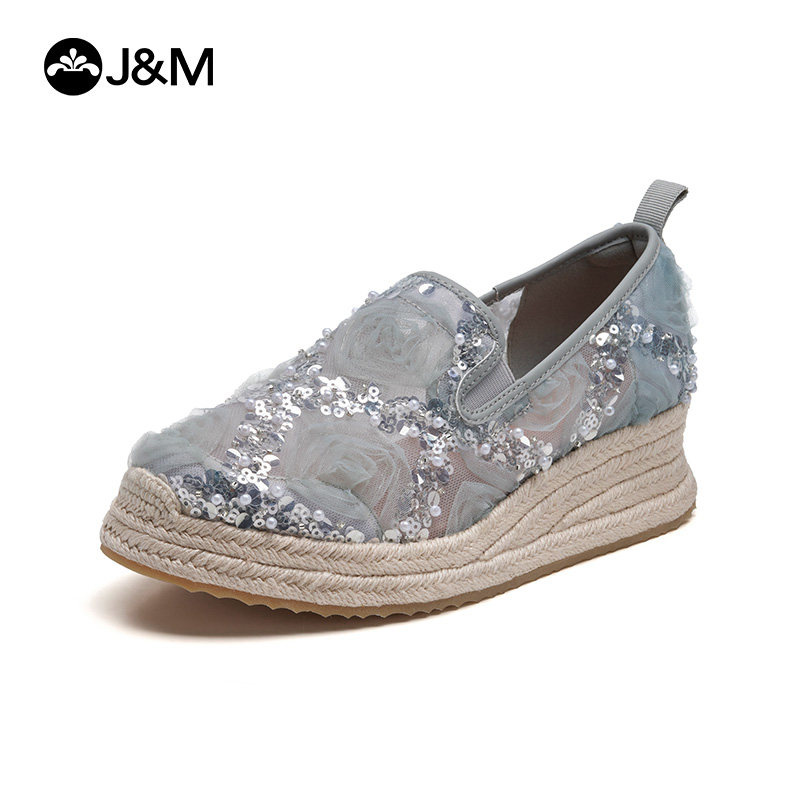 2026 J&M Women Wedges Fashion  – Wedge Espadrille Women recenzja i cena