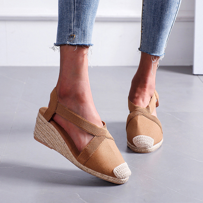 2026 Summer Women's Sandals St – Wedge Espadrille Women recenzja i cena