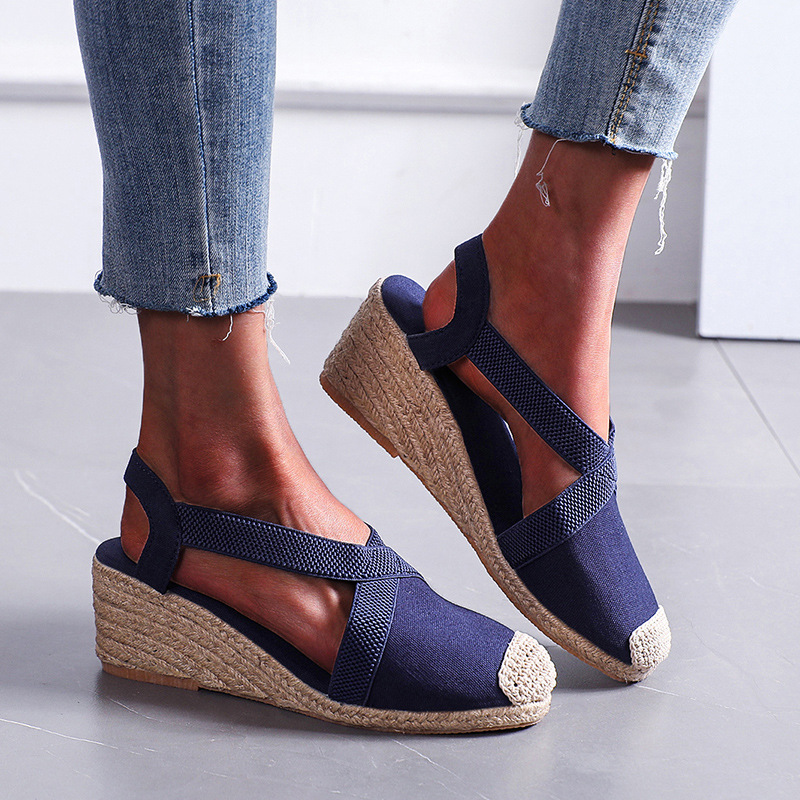 2026 Summer Women's Sandals St – Wedge Espadrille Women recenzja i cena