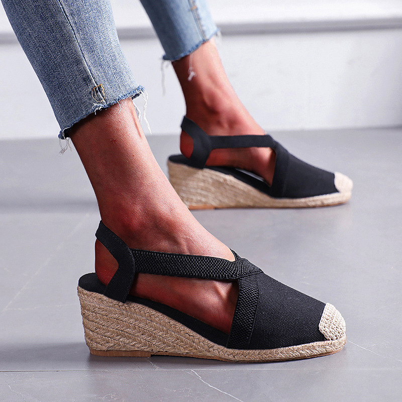 2026 Summer Women's Sandals St – Wedge Espadrille Women recenzja i cena