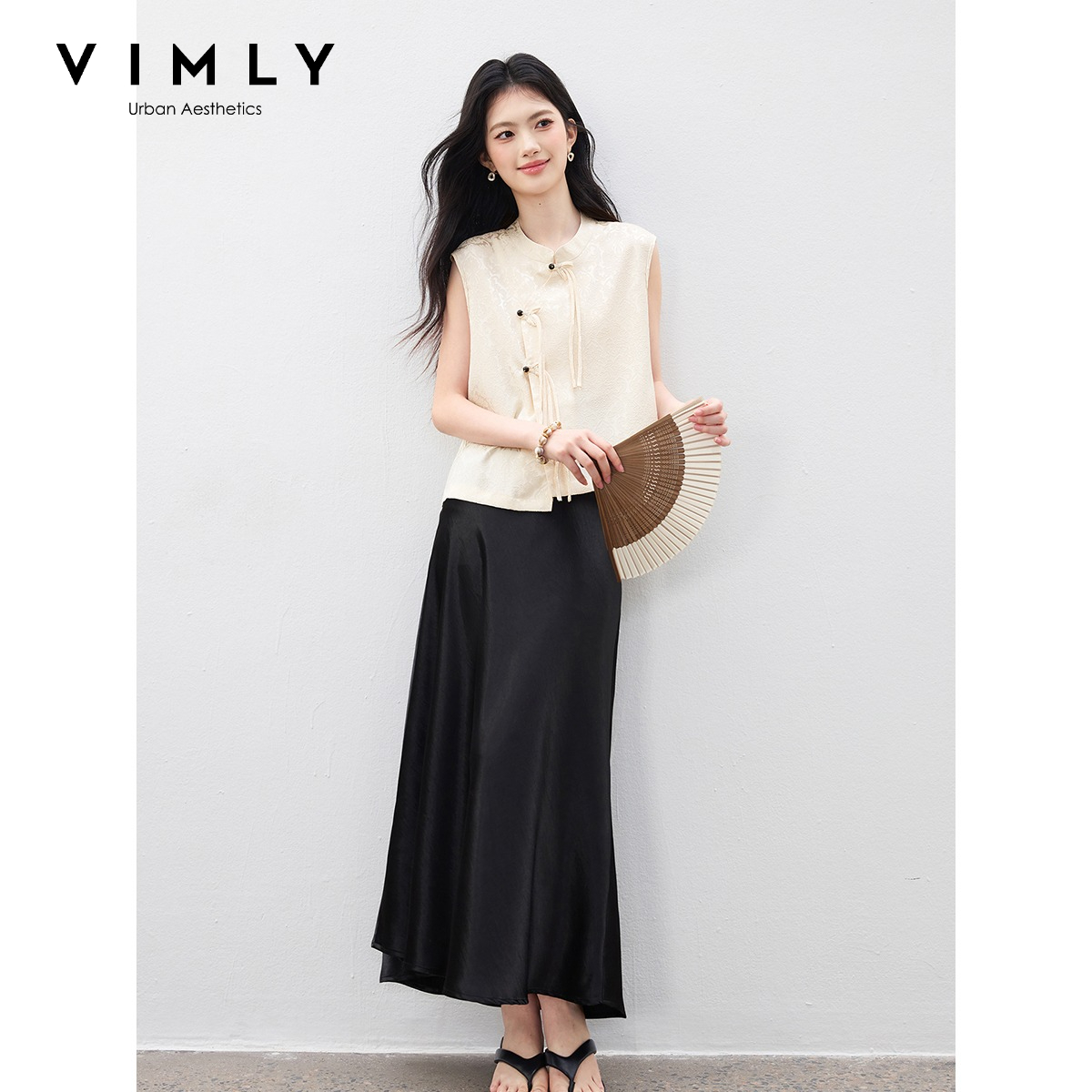 VIMLY's Women's Summer Suit 20 – Midi Skirt Floral recenzja i cena