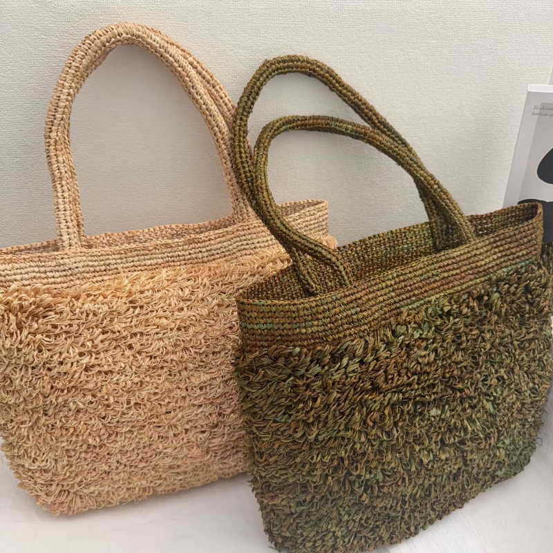 Raffia Hand-crocheted Shoulder – Crochet Bag Raffia recenzja i cena