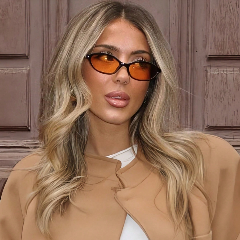 Retro Oval Frame Sunglasses Fa – Sunglasses Cat Eye recenzja i cena