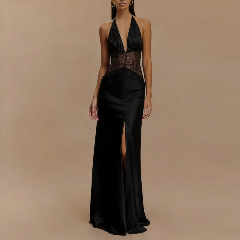 Sexy Backless Halter Maxi Dres – Maxi Dress Halter recenzja i cena