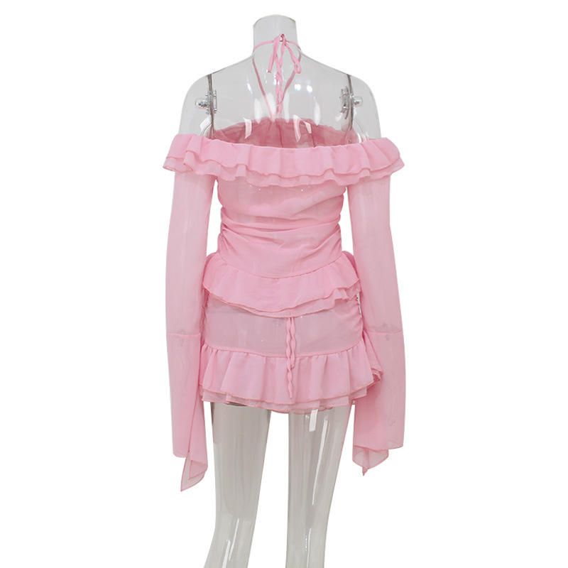 Women Holiday Sweet Ruffles 2  – Blouse Off Shoulder recenzja i cena