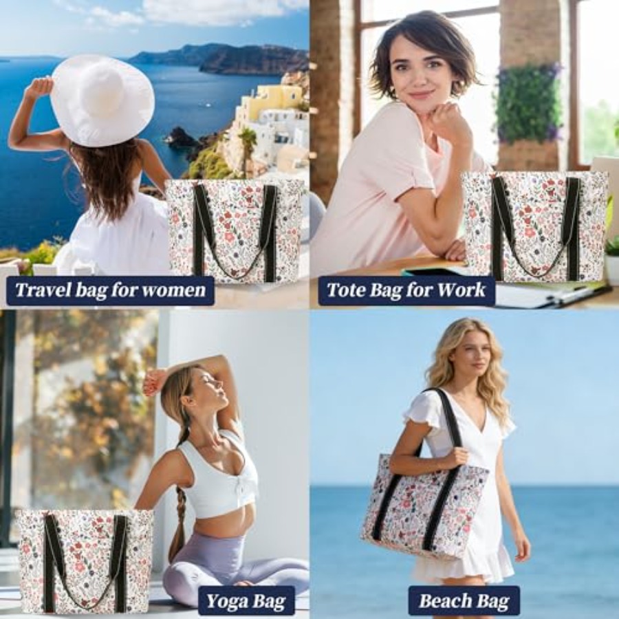 Tote Bag for Women with Laptop – Tote Bag Beach recenzja i cena