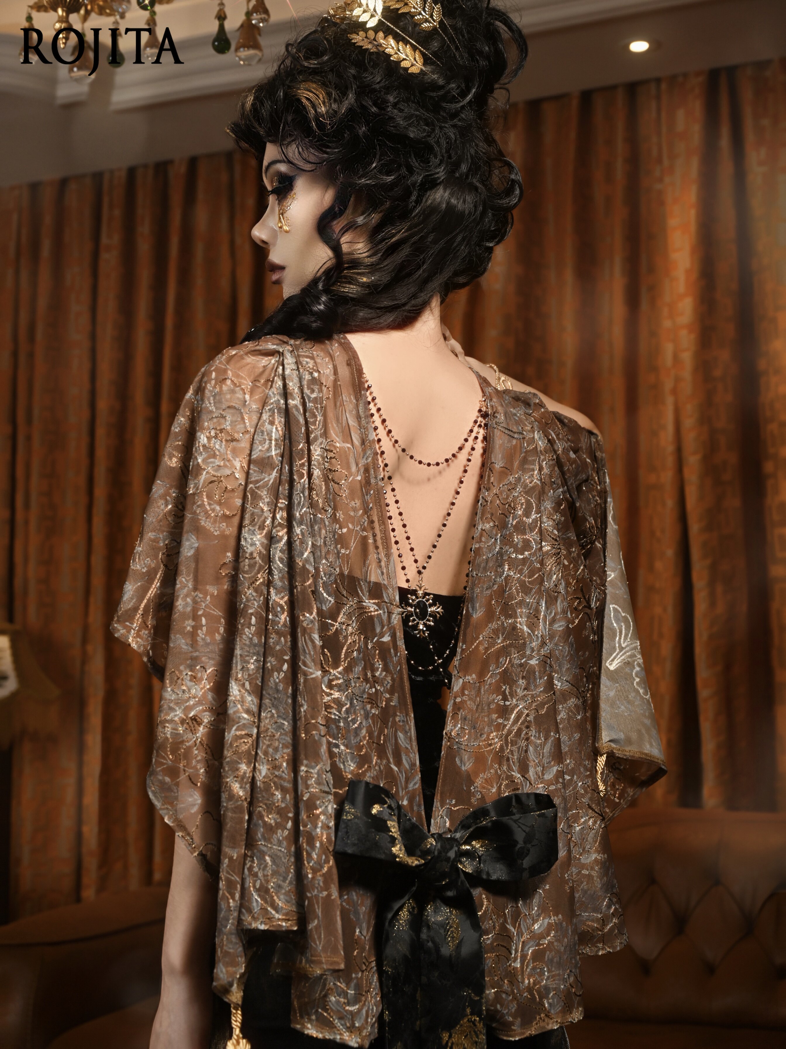 Brown Floral Sheer Kimono Cove – Kimono Sheer Floral recenzja i cena