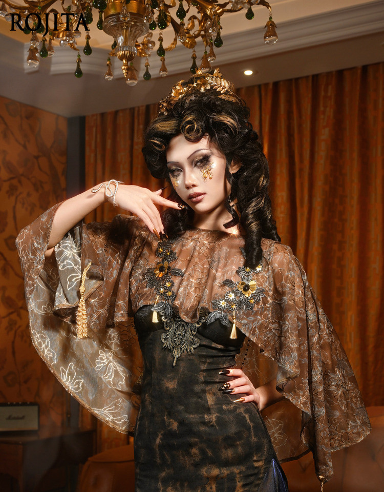 Brown Floral Sheer Kimono Cove – Kimono Sheer Floral recenzja i cena