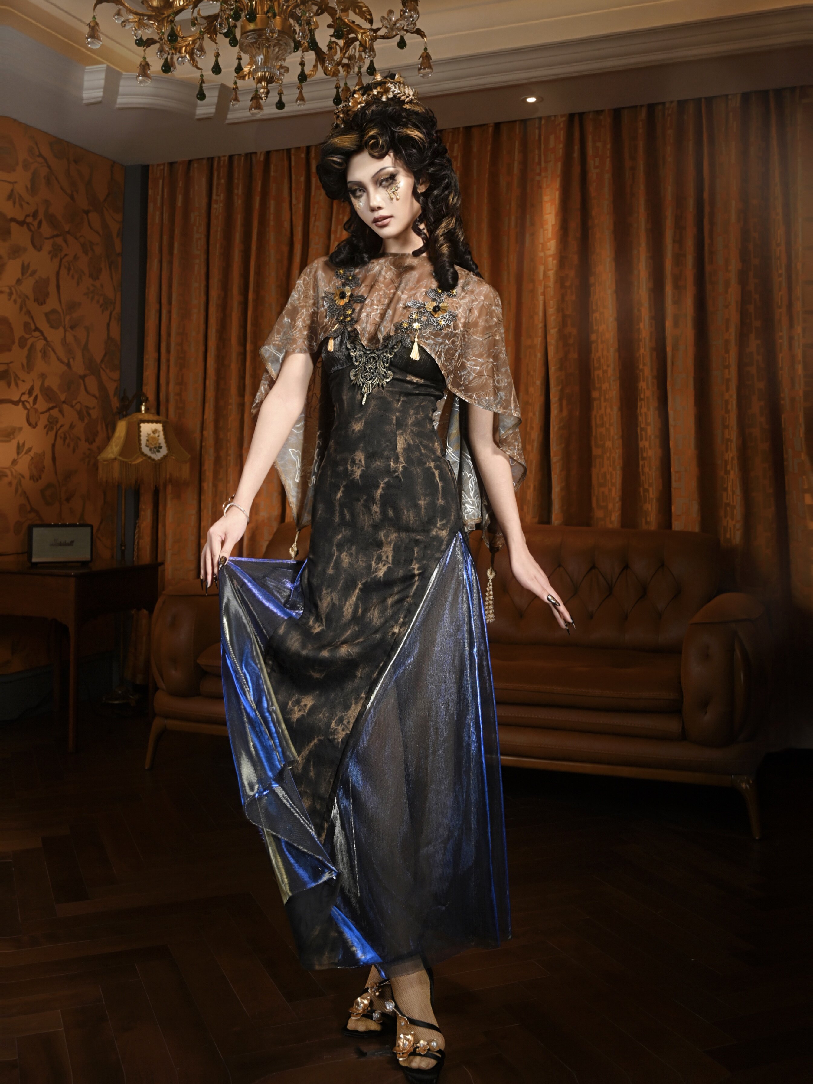 Brown Floral Sheer Kimono Cove – Kimono Sheer Floral recenzja i cena