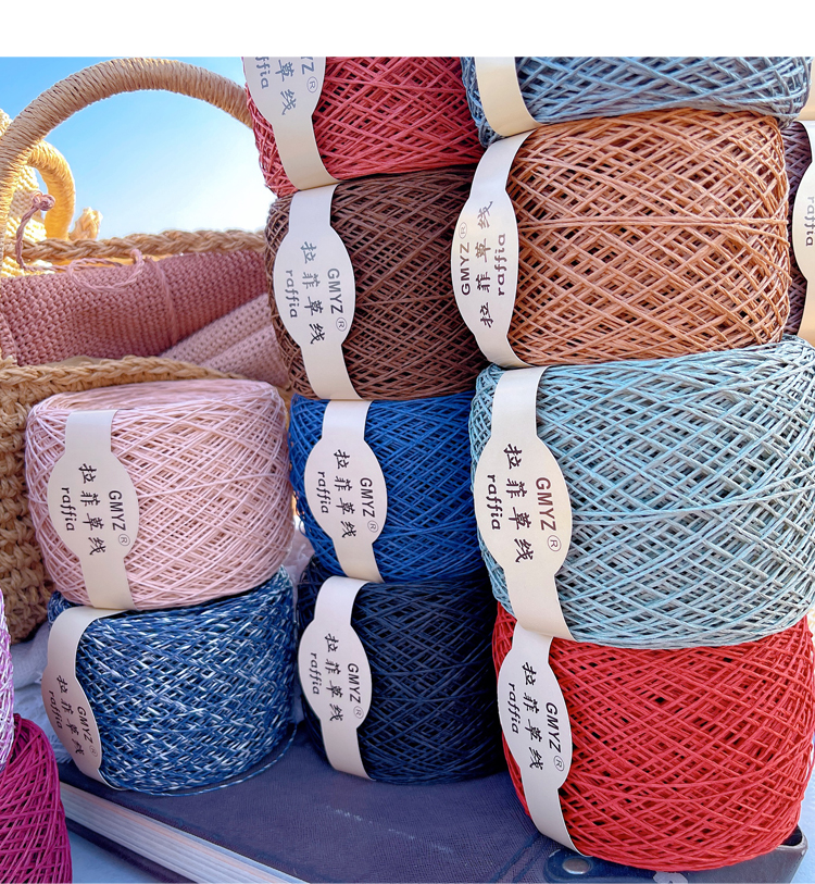 220M/Roll Washable Japanese Pl – Crochet Bag Raffia recenzja i cena