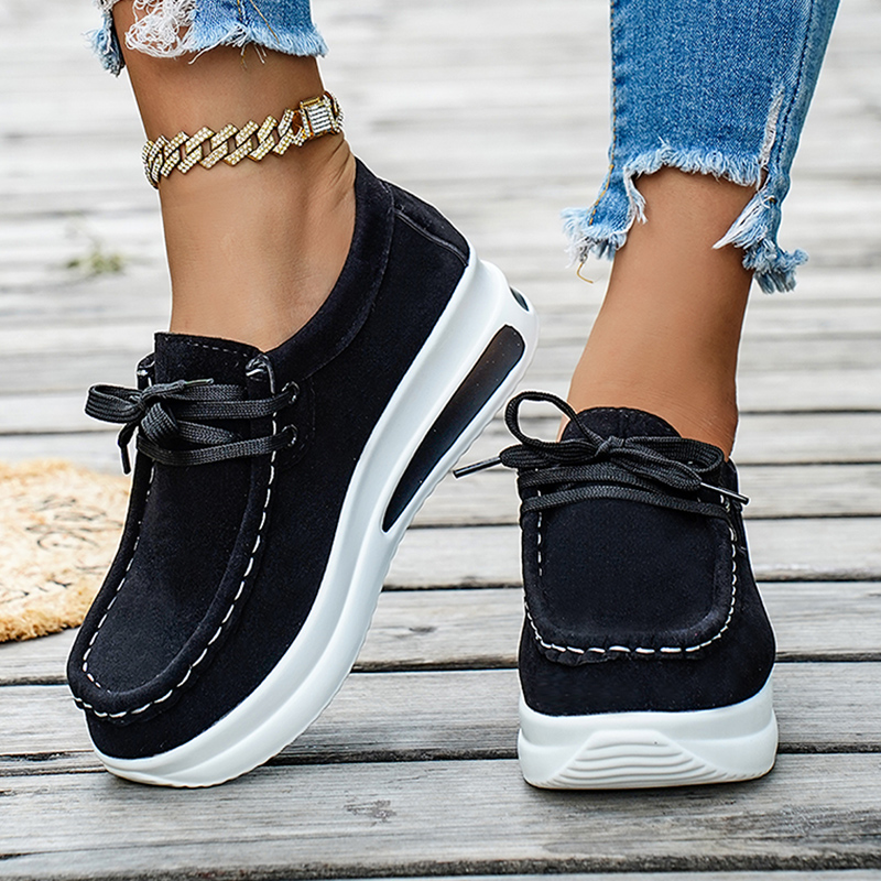 Basic Color Platform Loafers f – Wedge Espadrille Women recenzja i cena