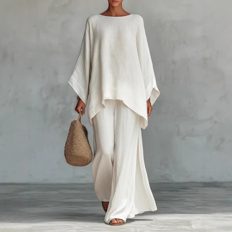 Spring New Fashion Linen Loose – Linen Pant Wide recenzja i cena