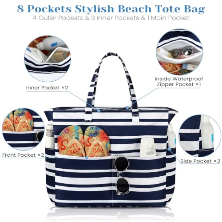 Trifabricy Beach Bags for Wome – Tote Bag Beach recenzja i cena